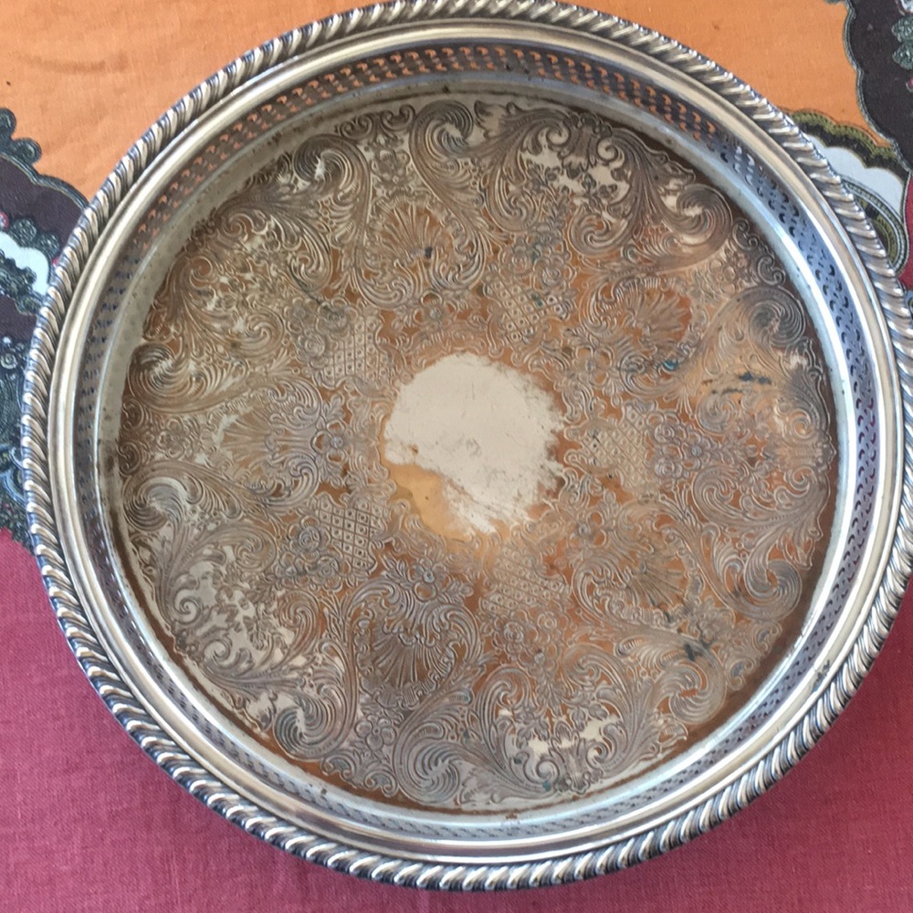 Wm Rogers 671 silver tray